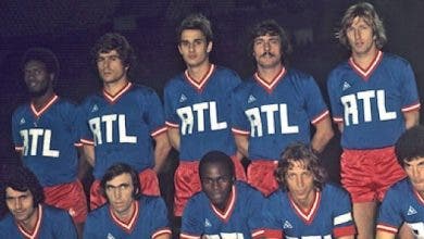 Maillot PSG saison 1974 1975