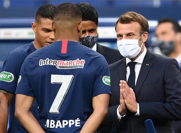 Macron mbappé