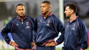 Neymar messi mbappé