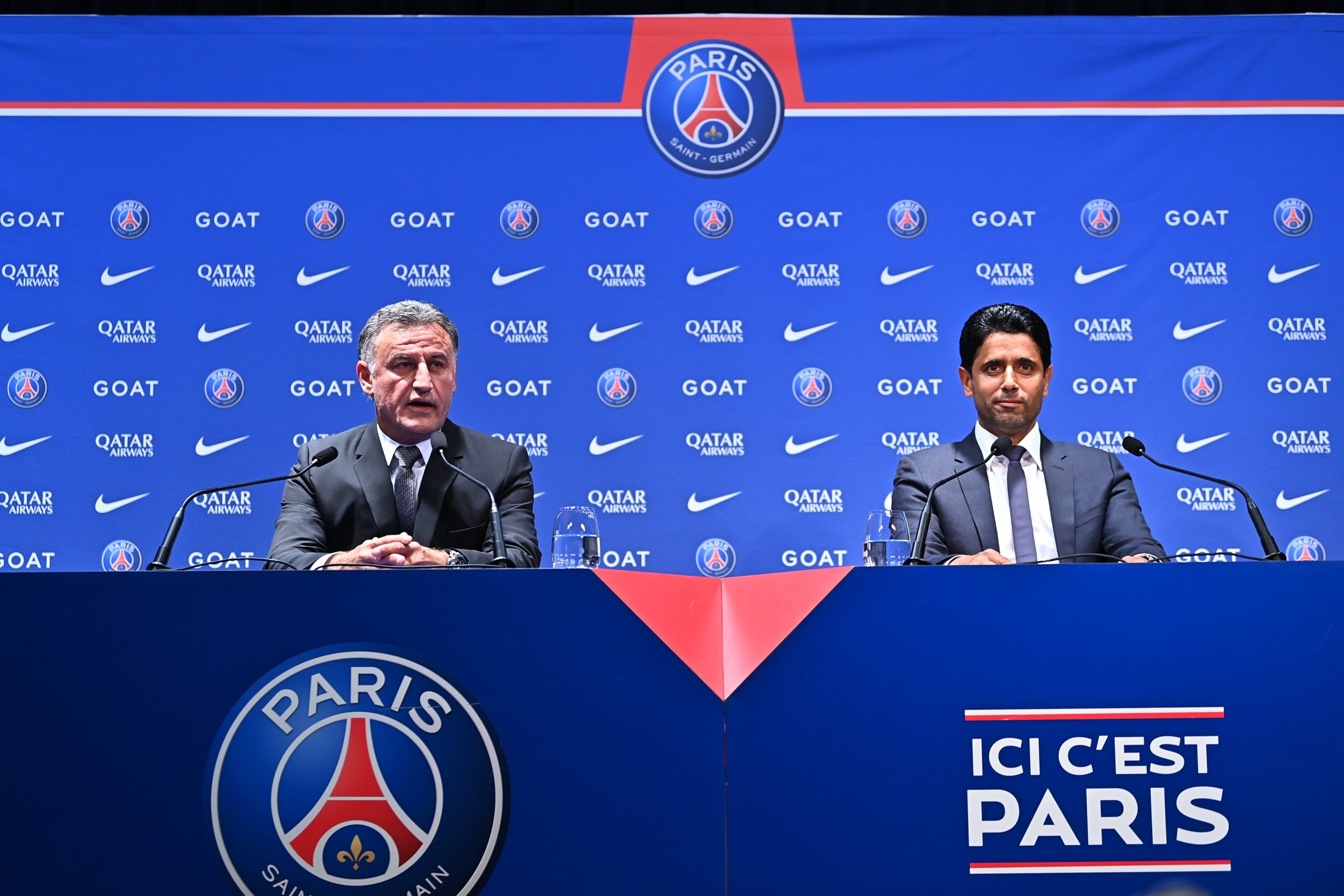 Nasser Al-Khelaïfi - Galtier