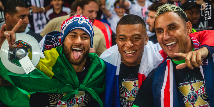 Neymar mbappé navas cs