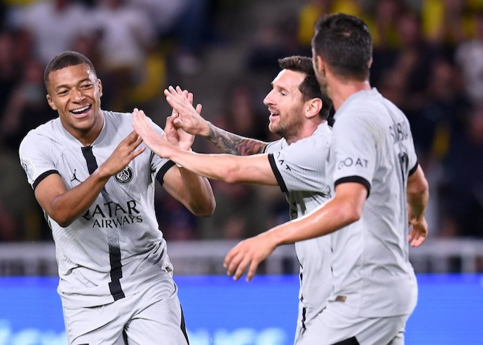 Mbappé messi