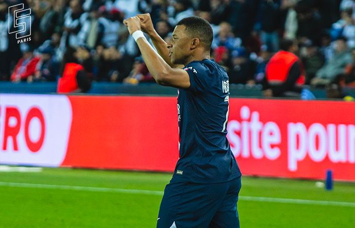Mbappé célébration