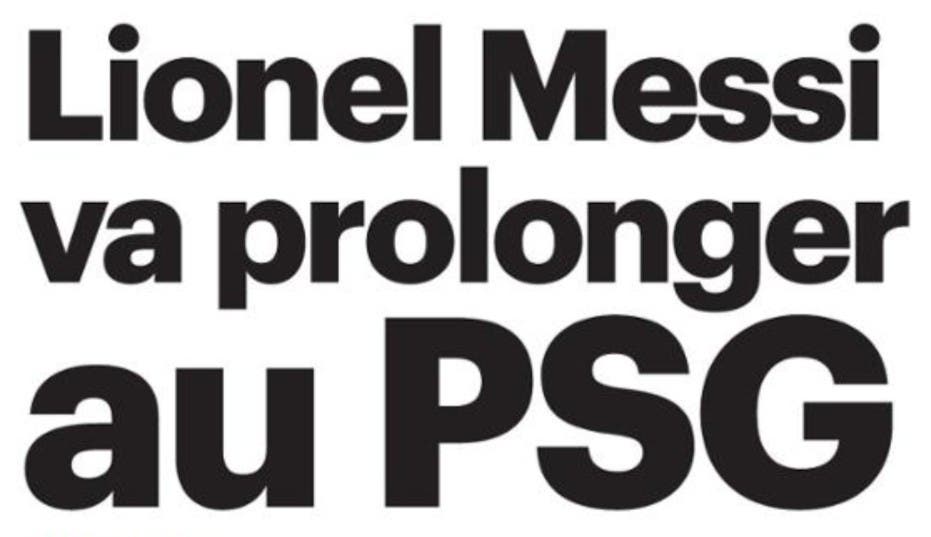 PSG : Lionel Messi va prolonger à Paris - Le Parisien