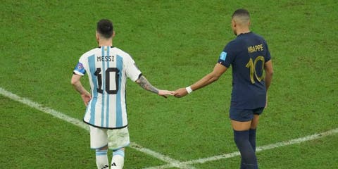 Messi Mbappé Argentine France