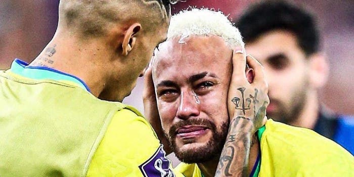 Neymar triste