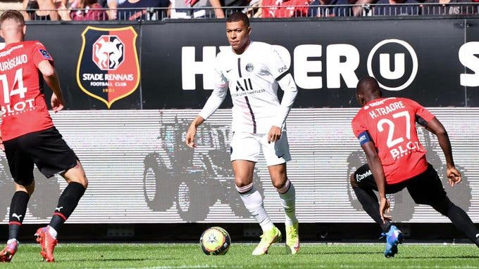 Mbappé vs Rennes