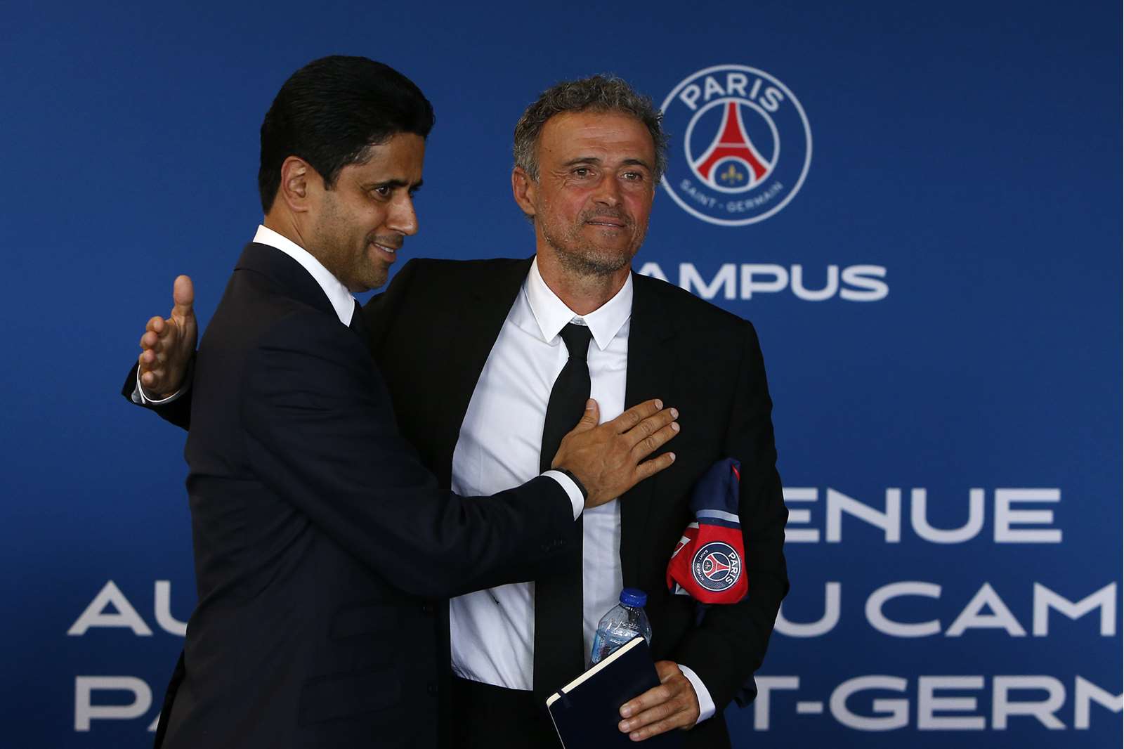 Luis Enrique - Nasser Al-Khelaïfi