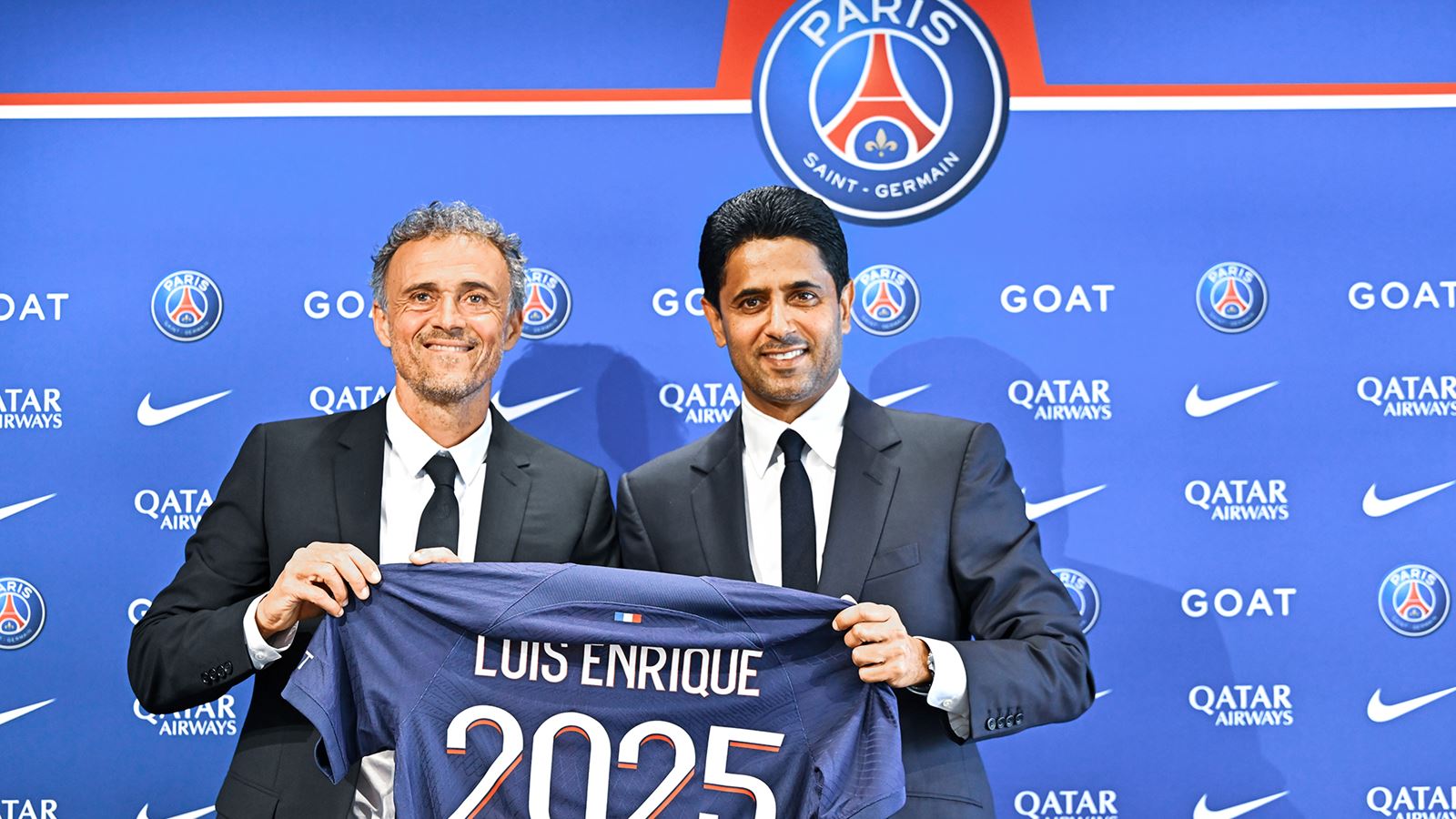 Luis Enrique - Nasser Al-Khelaïfi