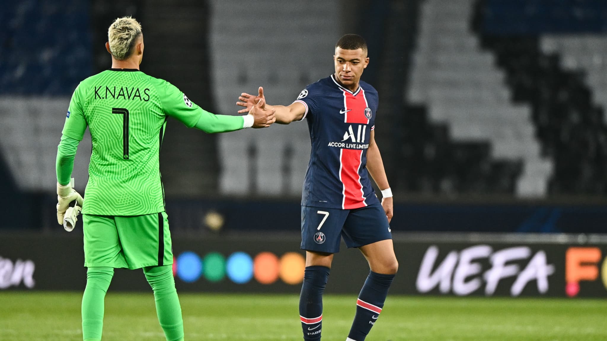 Mbappé navas
