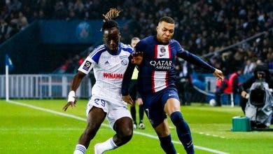 Mbappé vs Strasbourg