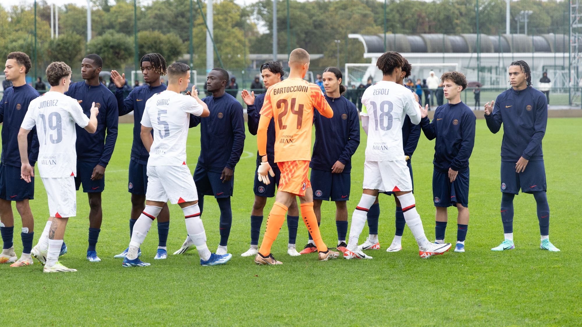 PSG - AC Milan Youth League Titis