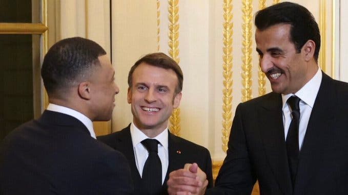 Mbappé x Macron x Al Thani