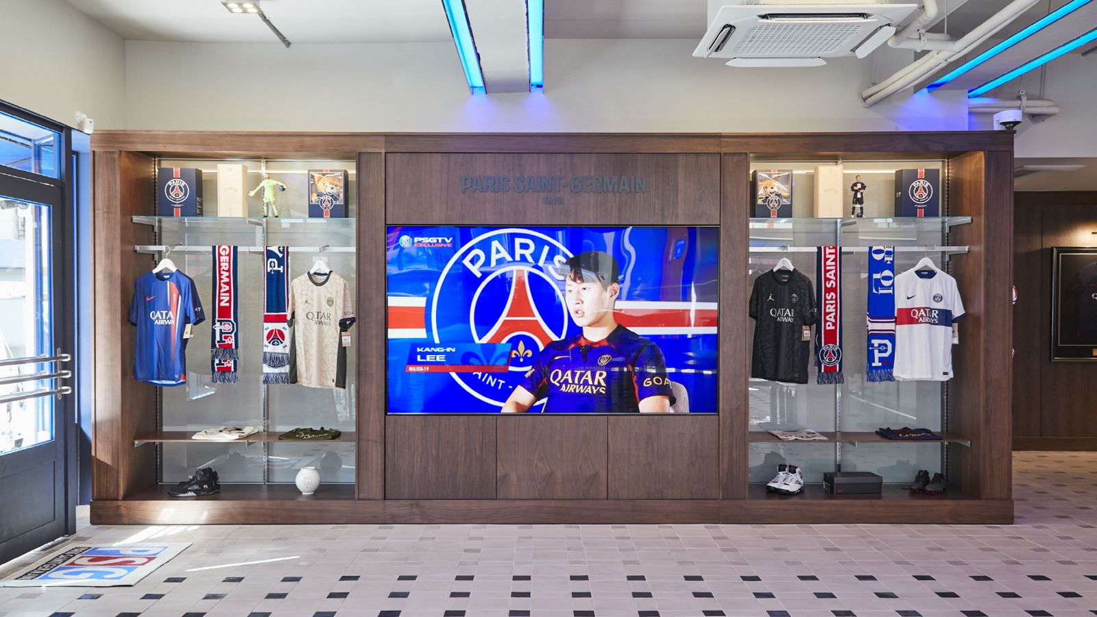 Boutique PSG à Séoul