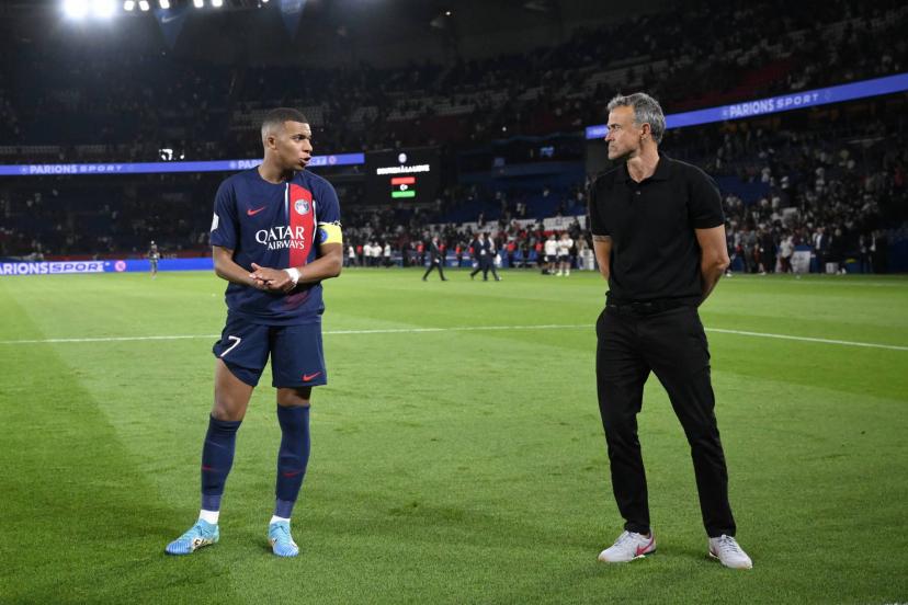 Mbappé x Luis Enrique