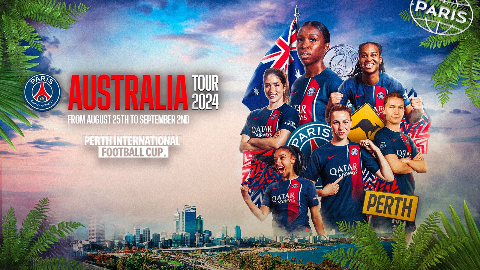Tournée estivale féminines