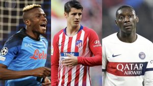 Osimhen - Morata - Kolo Muani