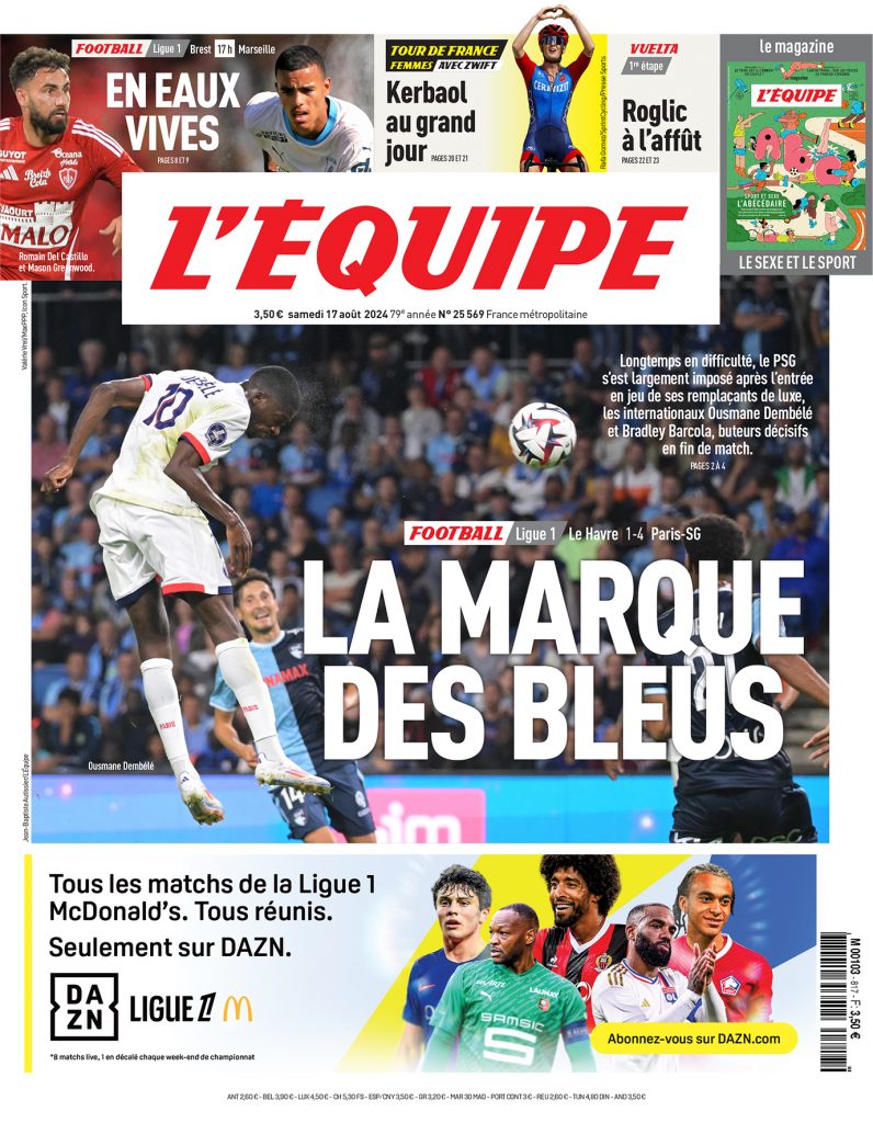 Une L'equipe