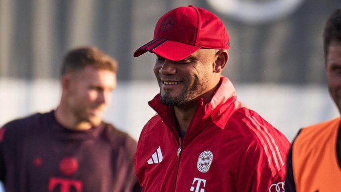 Vincent Kompany Entraînement Bayern Munich