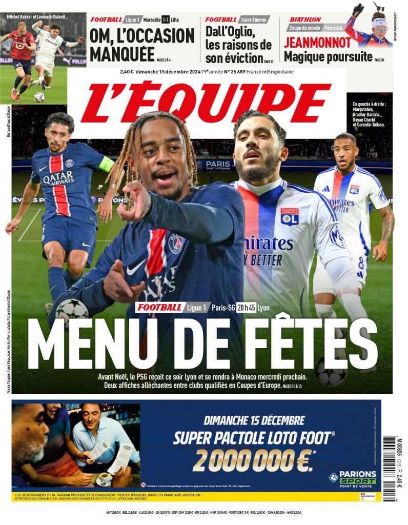 Une L'equipe