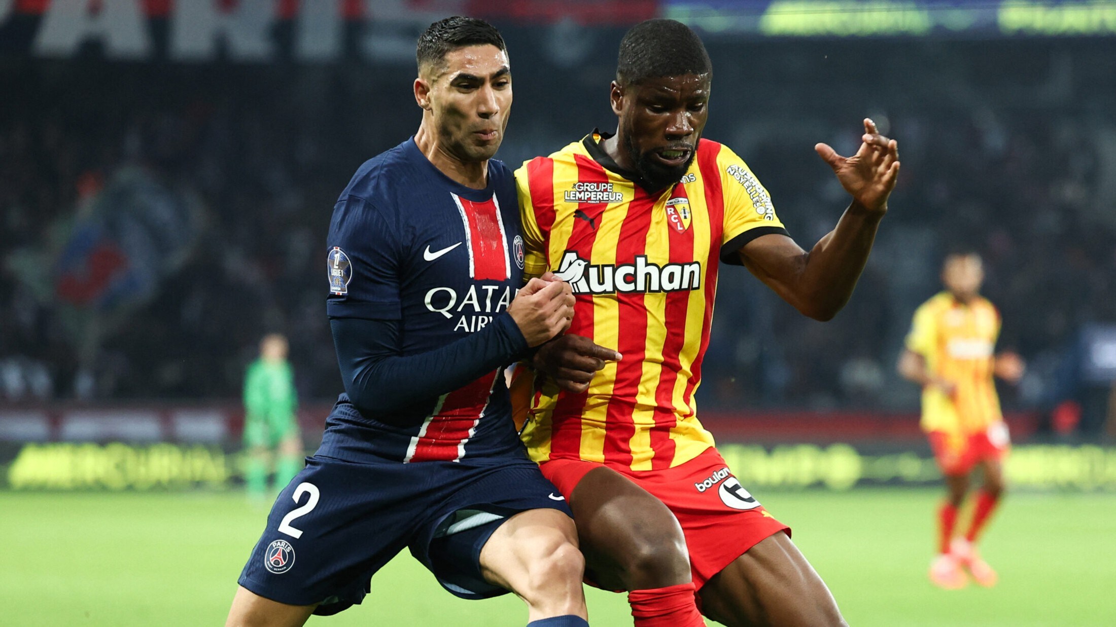 Achraf Hakimi vs Kevin Danso (PSG vs RC Lens)
