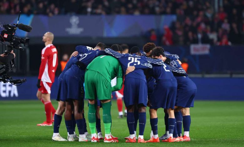 Equipe PSG vs Brest