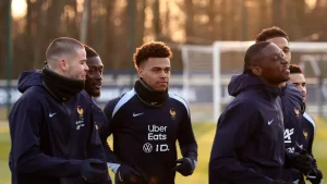 Désiré Doué Equipe de France
