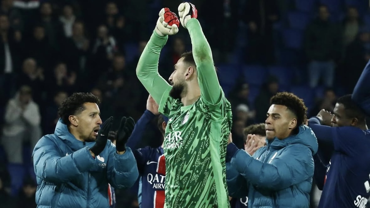 PSG joie (Donnarumma)
