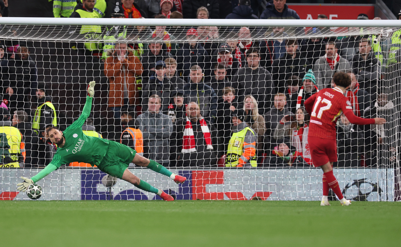 Gianluigi Donnarumma vs Liverpool