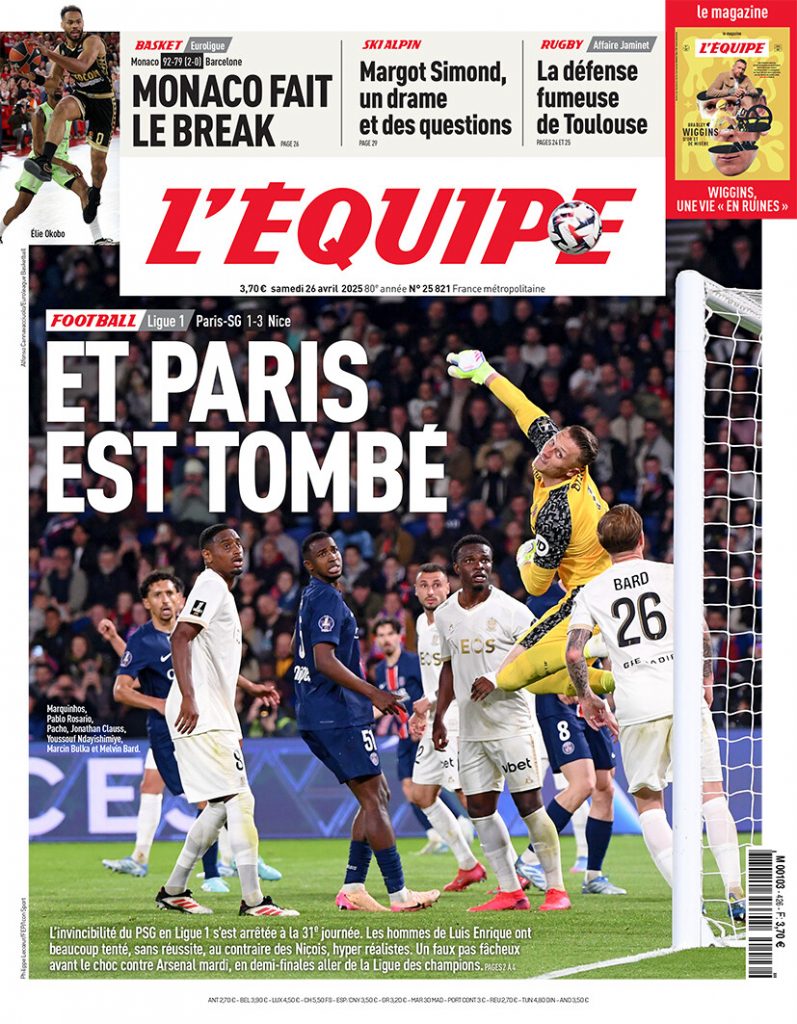 Une l'equipe 26 04 2025