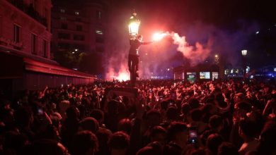 supporters du PSG célébration
