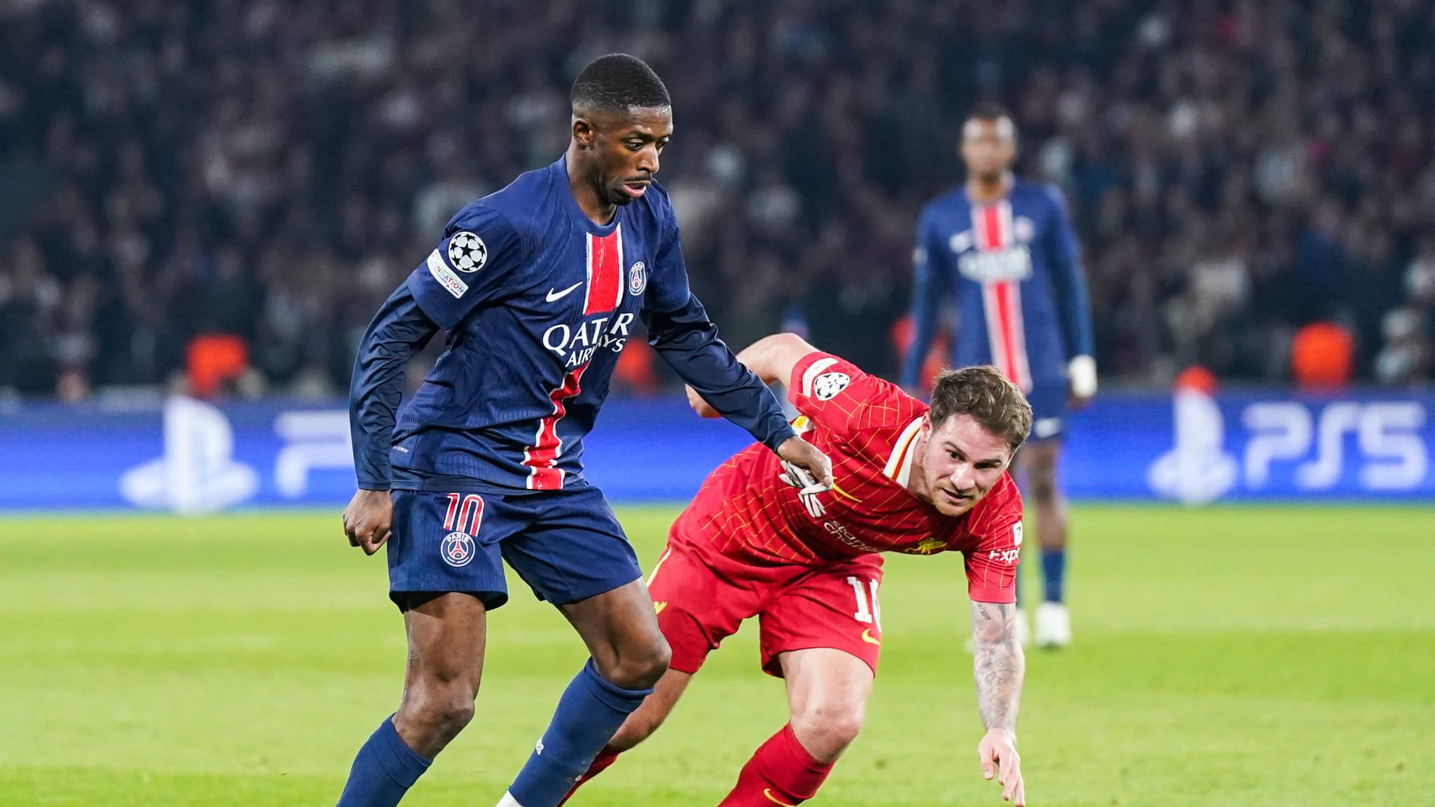 Ousmane Dembélé vs Alexis Mac Allister (PSG / Liverpool)