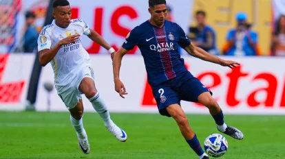 Mbappé vs Hakimi