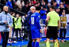 Didier Deschamps et Warren Zaïre-Emery