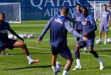 Psg entrainement