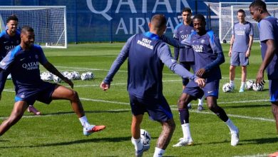 Psg entrainement