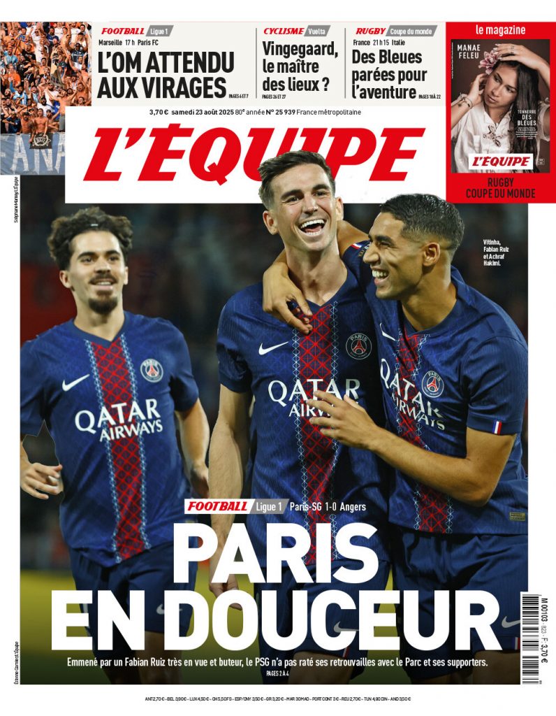 Une l'equipe 23 08 2025