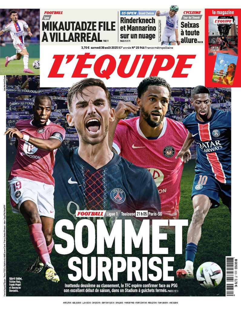 Une l'equipe 30 08 2025