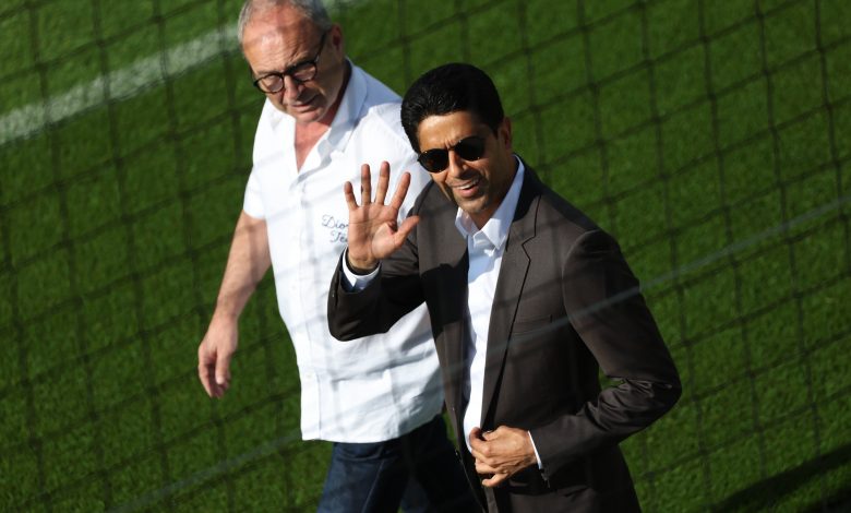 Luis Campos et Nasser Al-Khelaïfi