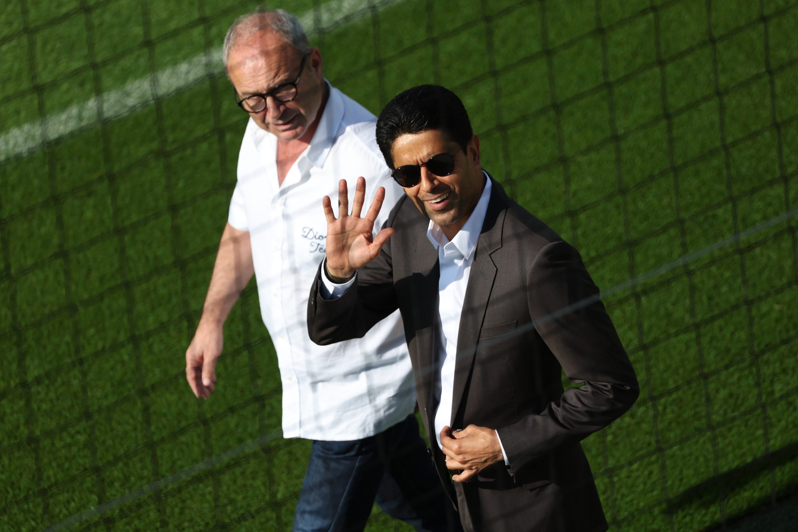 Luis Campos et Nasser Al-Khelaïfi