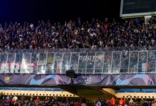 Parcage PSG au Stade Montjuic