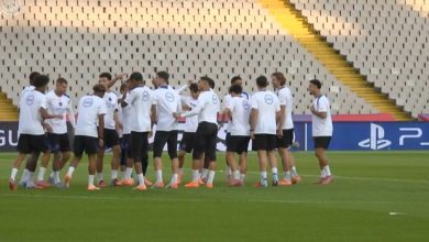 Psg entrainement