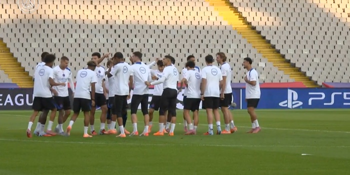 Psg entrainement