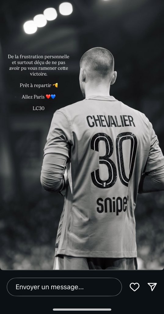Story instagram lucas chevalier