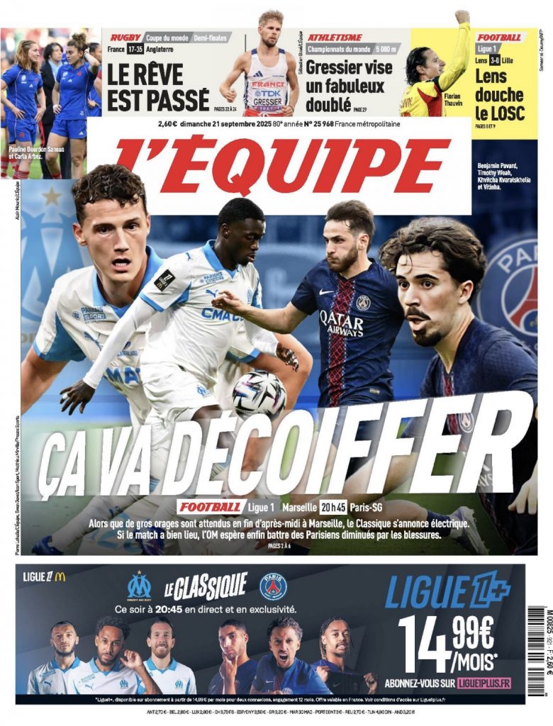 Une l'equipe 21 09 2025