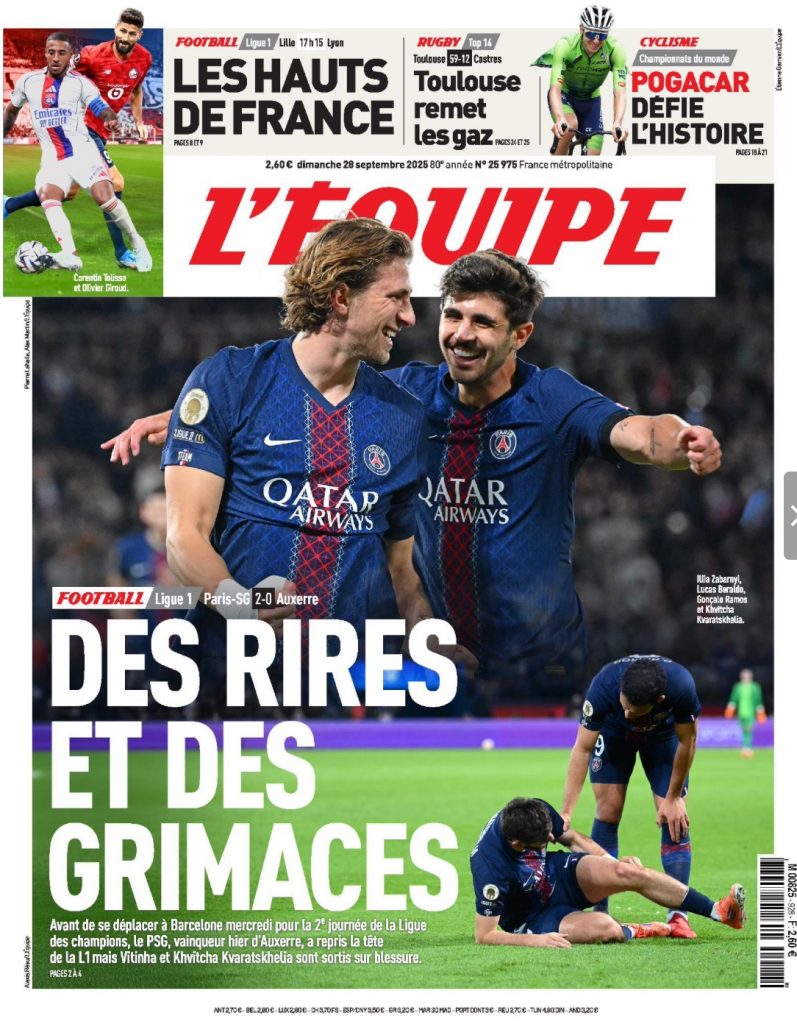 Une l'equipe