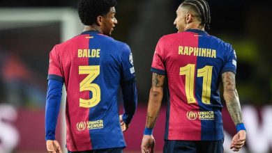 Alejandro Baldé et Raphinha (FC Barcelone)