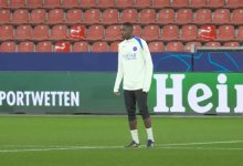Dembélé entraînement
