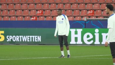 Dembélé entraînement