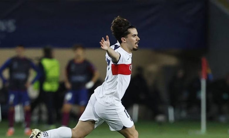 Vitinha vs FC Barcelone